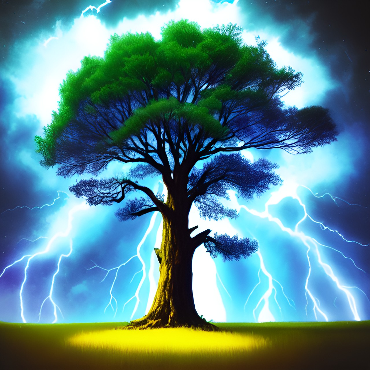 lightning tree preview