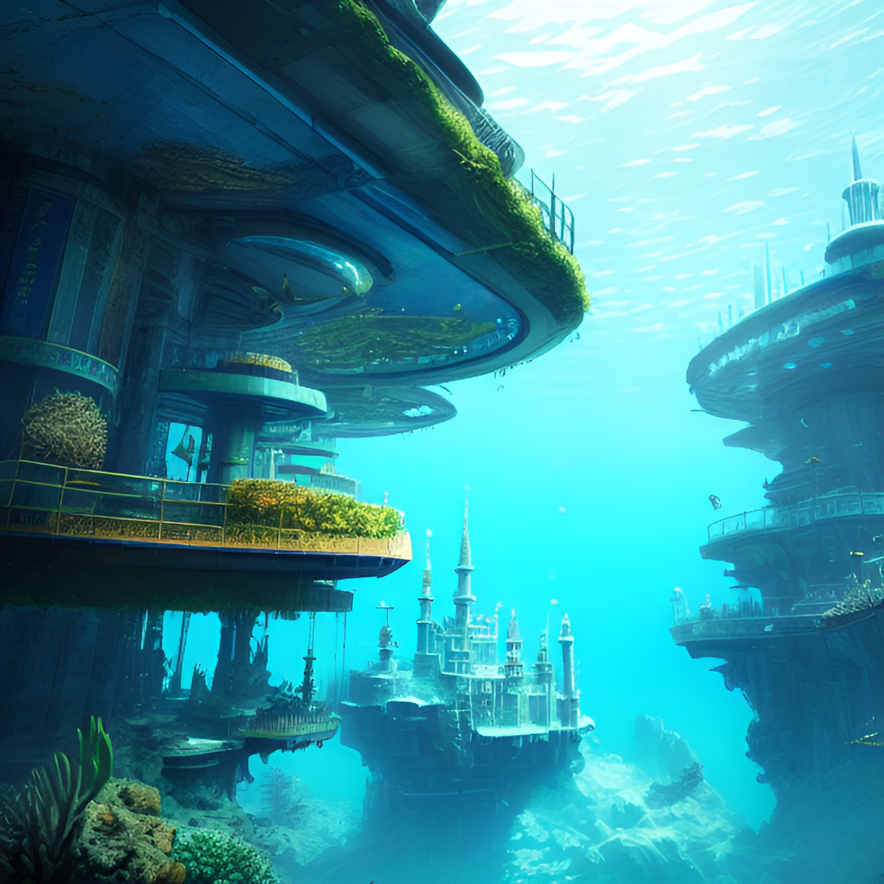 underwater city preview