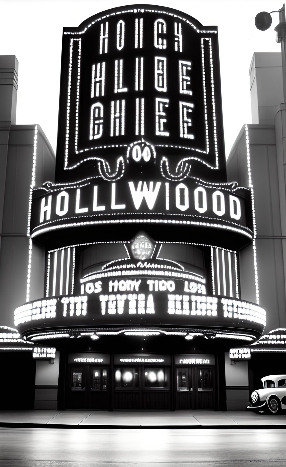 another hollywood theatre but its the 30s - hollywood theater lights 1930s preview