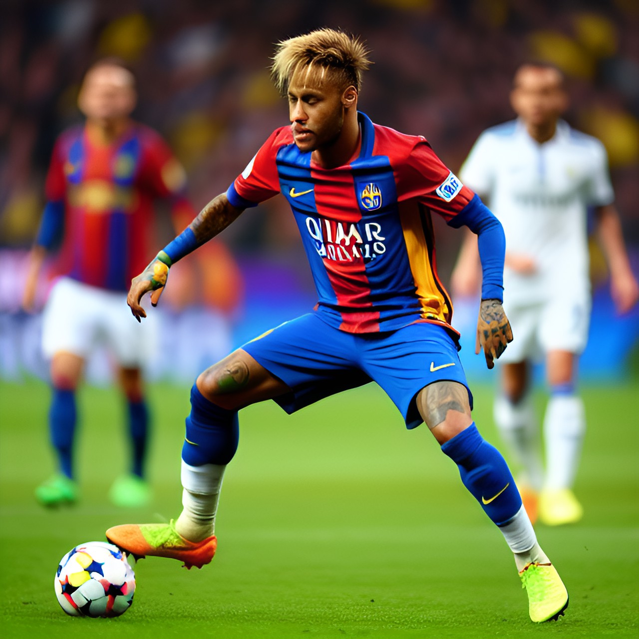 neymar as a warrior preview