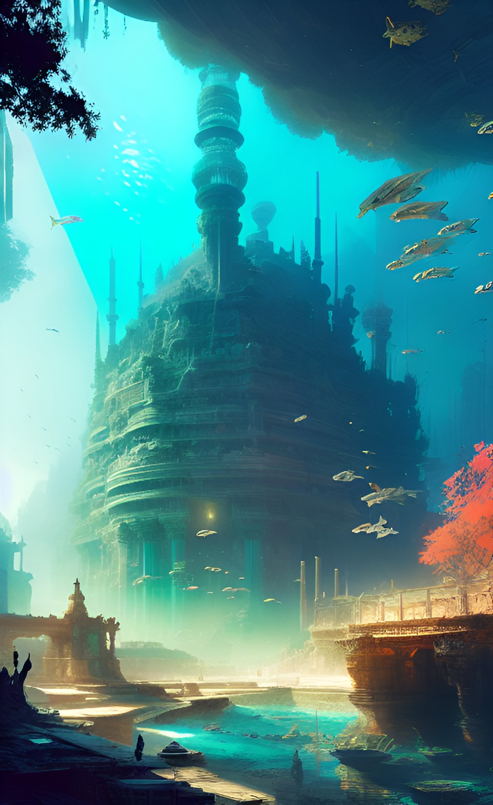 ancient underwater city preview