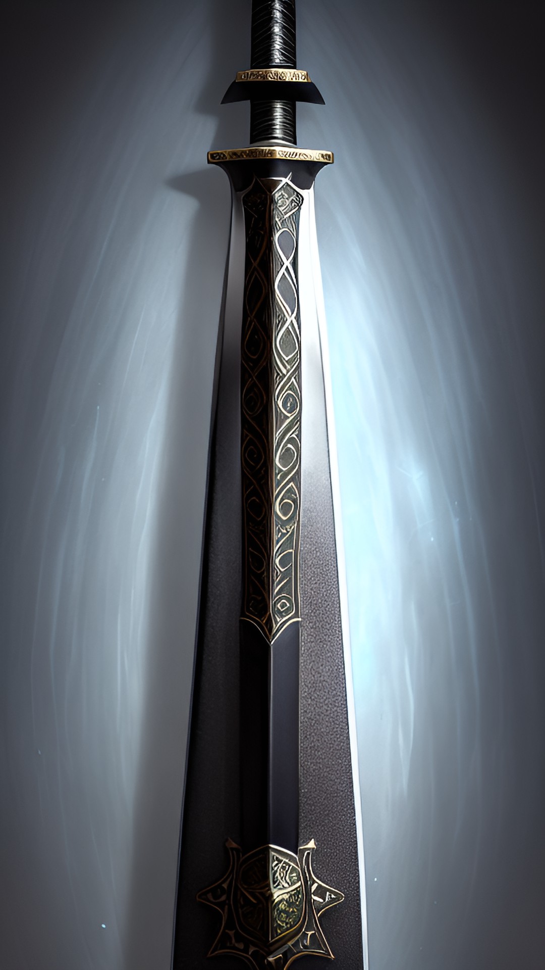 The magical sword - ancient sword with dark magic preview