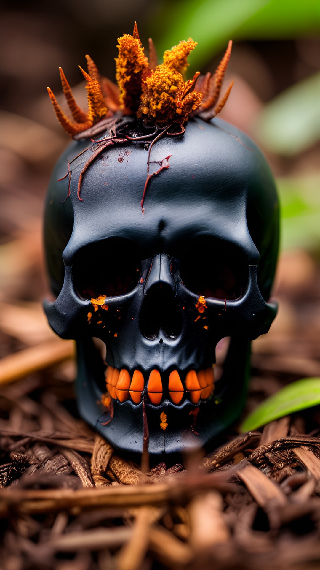 zombie skull::urbex::jungle::cordyceps preview