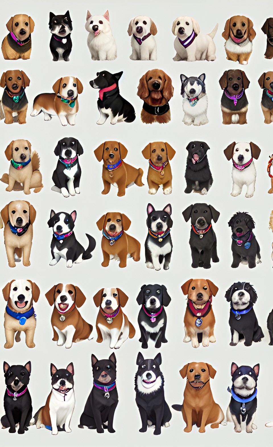 dog breed chart preview