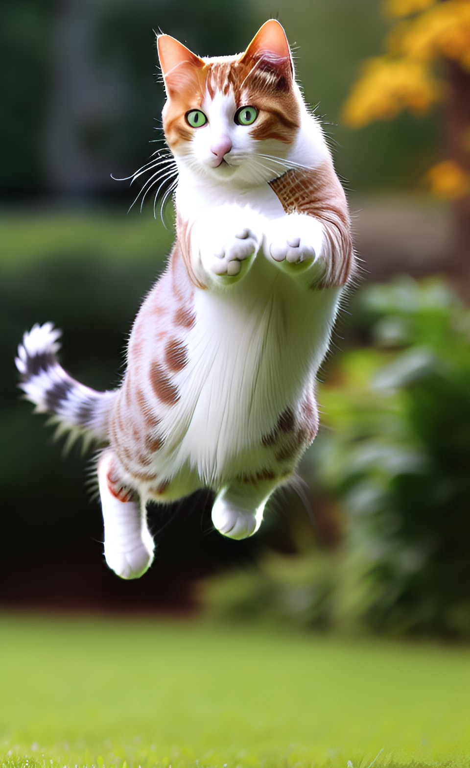 cat leaping  see through preview