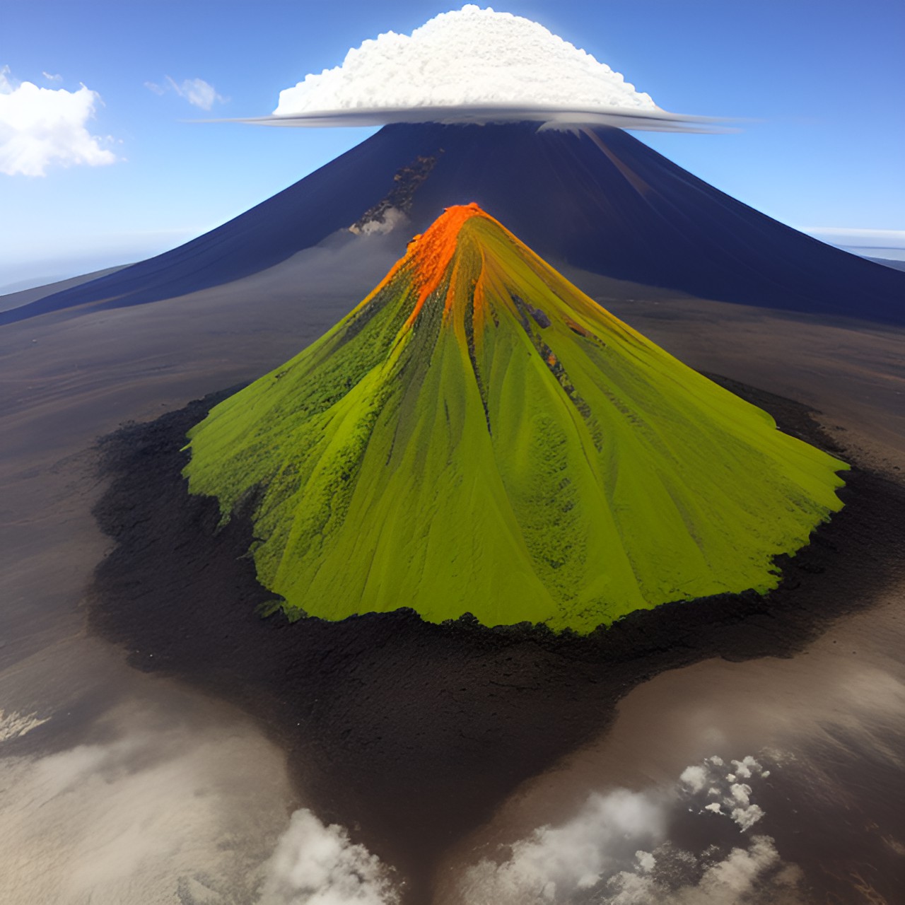 a volcano preview