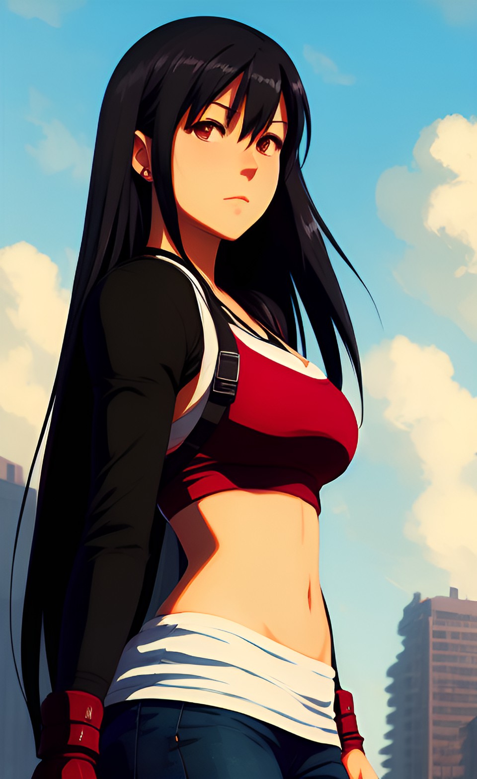 a portrait of tifa lockhart preview