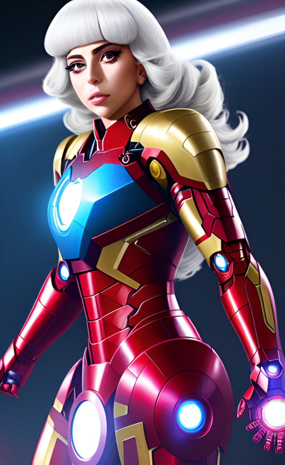 lady gaga is iron man preview