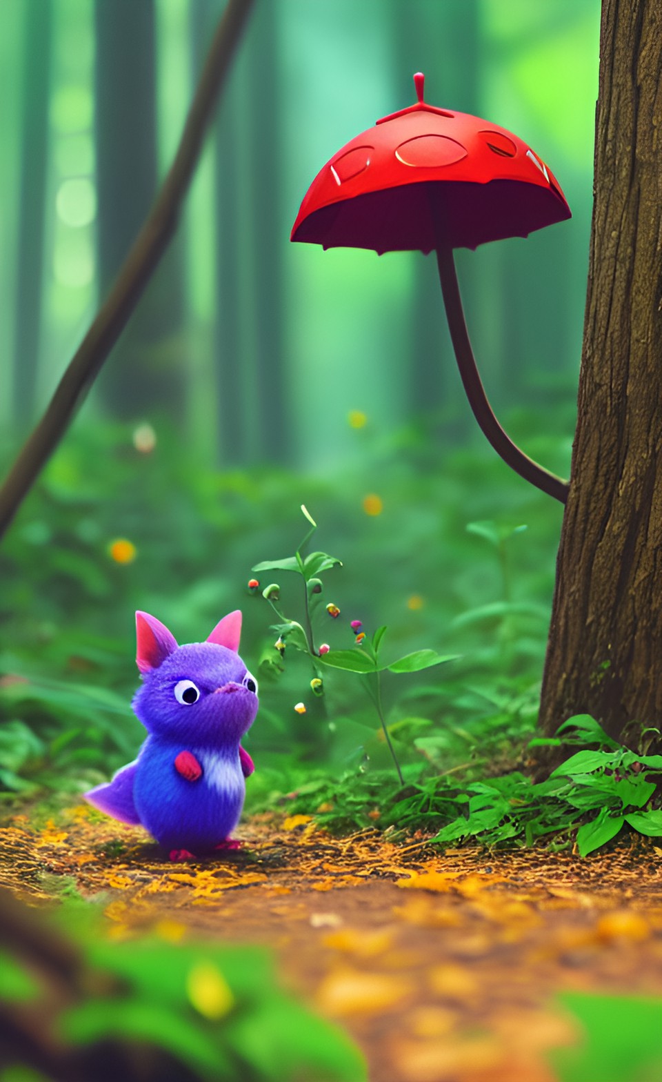 very silly little creature and all its friends full of whimsy and delight playing in the woods preview