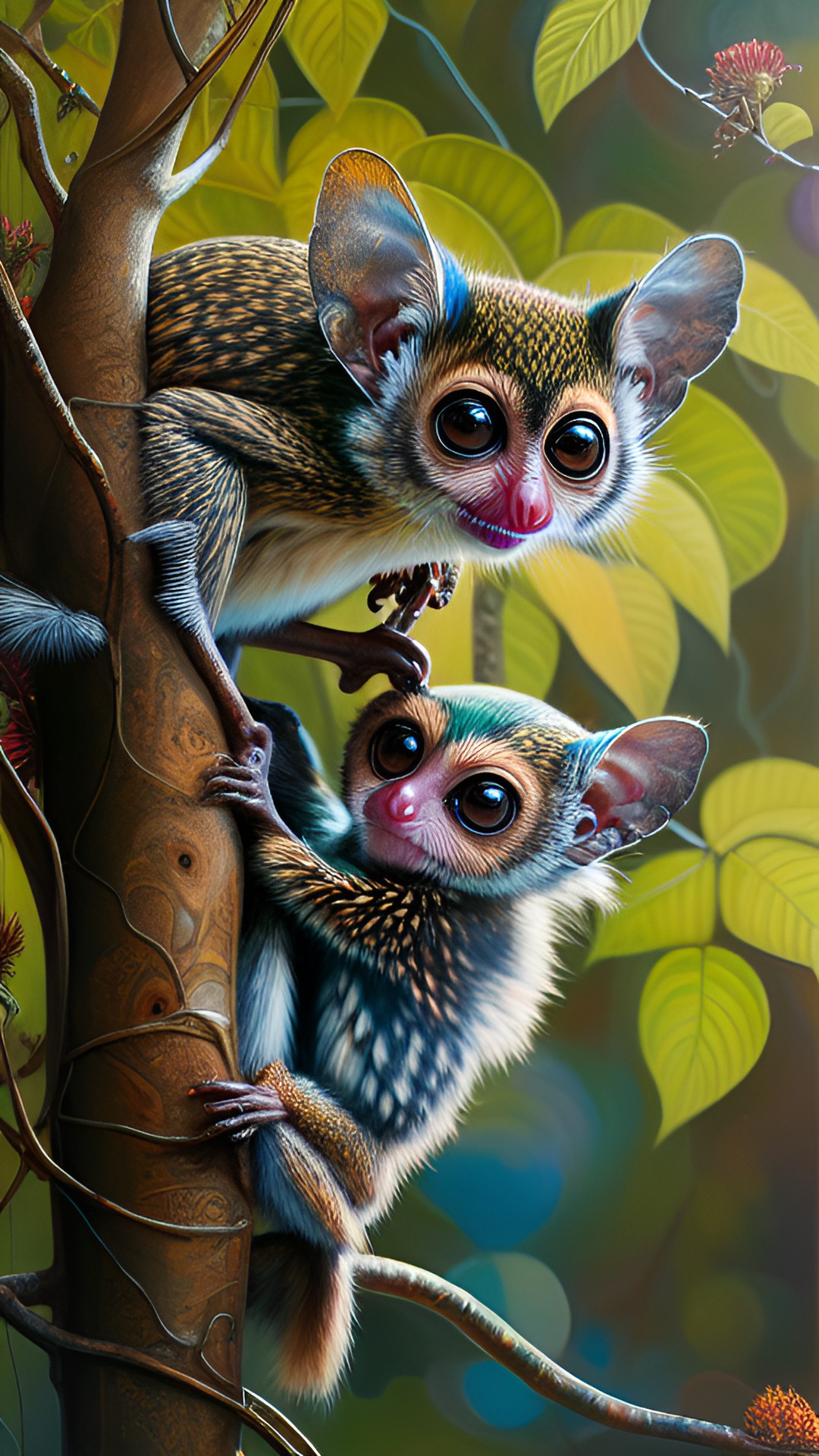 tarsier on a tree preview