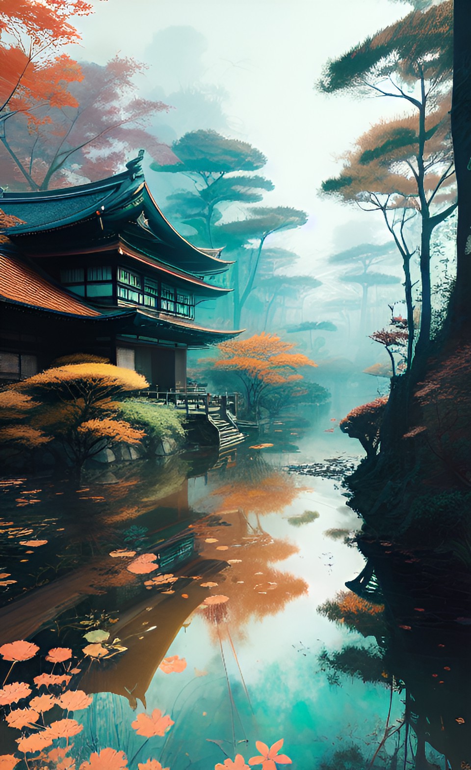 japanese aesthetic, mystic, storybook illustration, watercolor style, ultradetailed, intricate detail preview