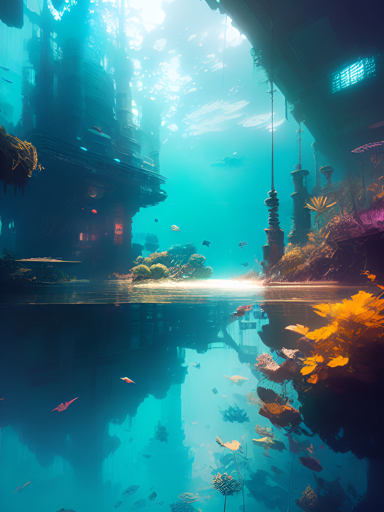 under water world preview