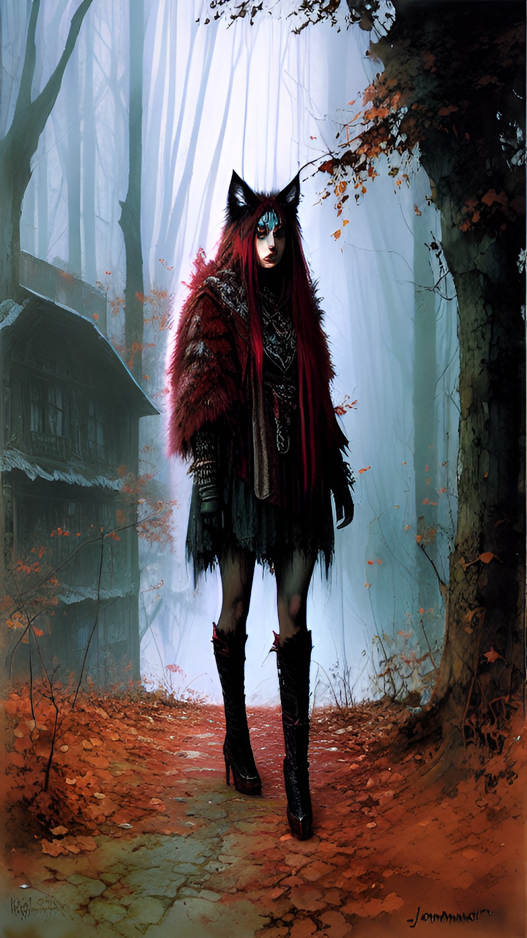 red wolf woman preview