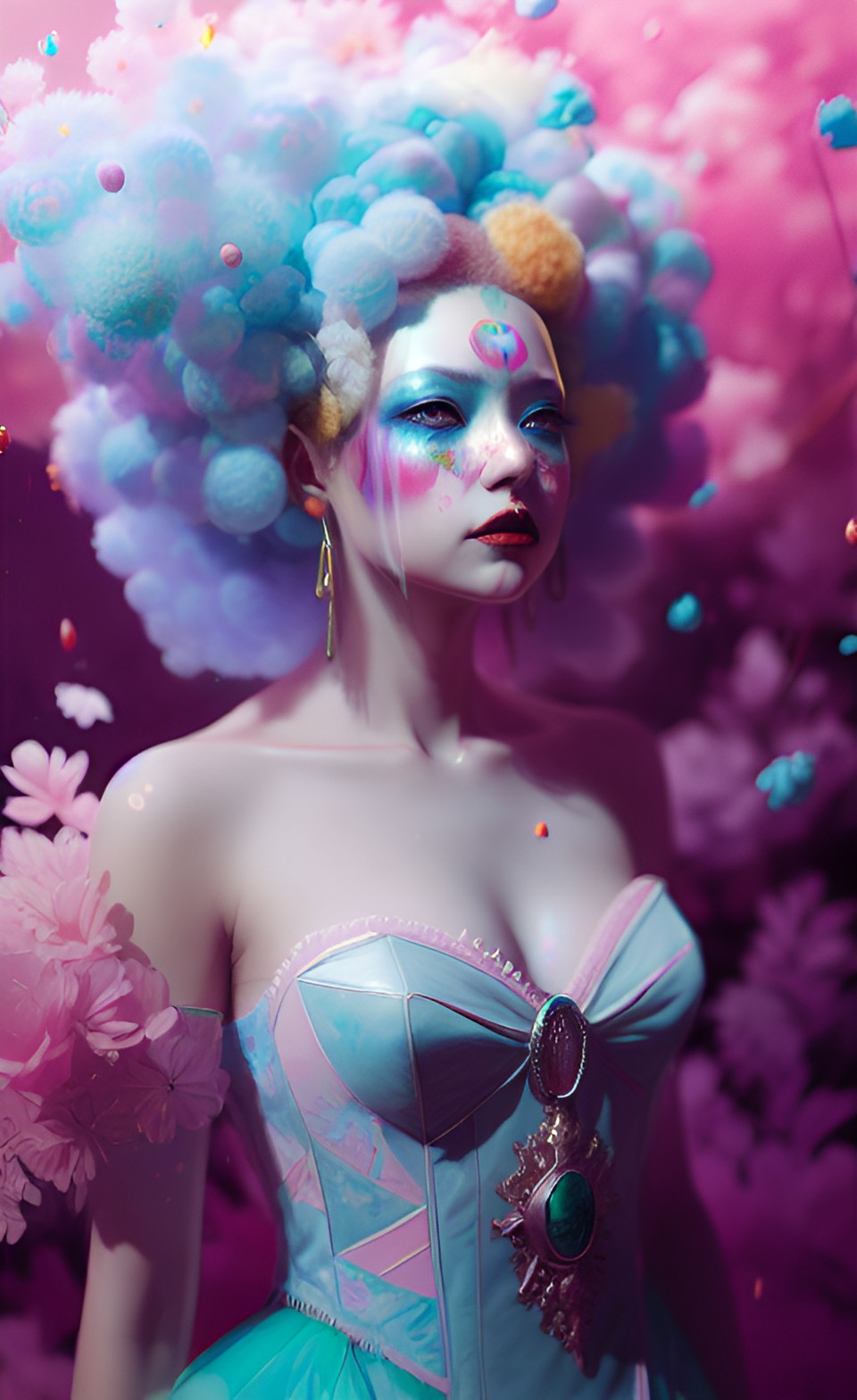 pastel clown queen preview