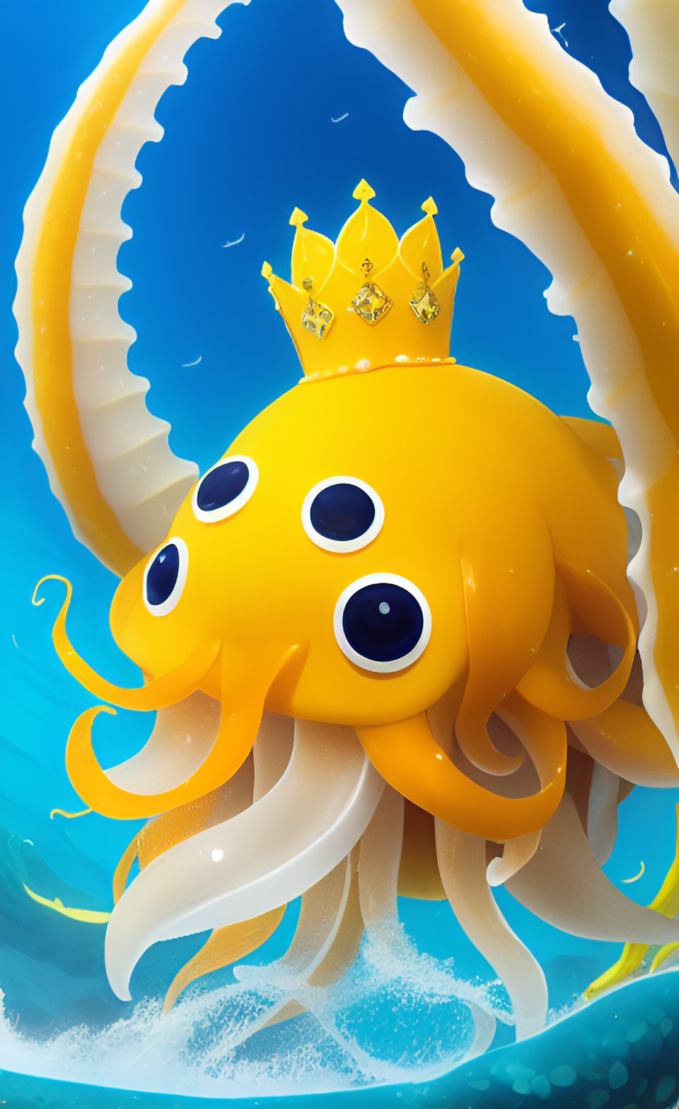 queen of the sea banana squid preview