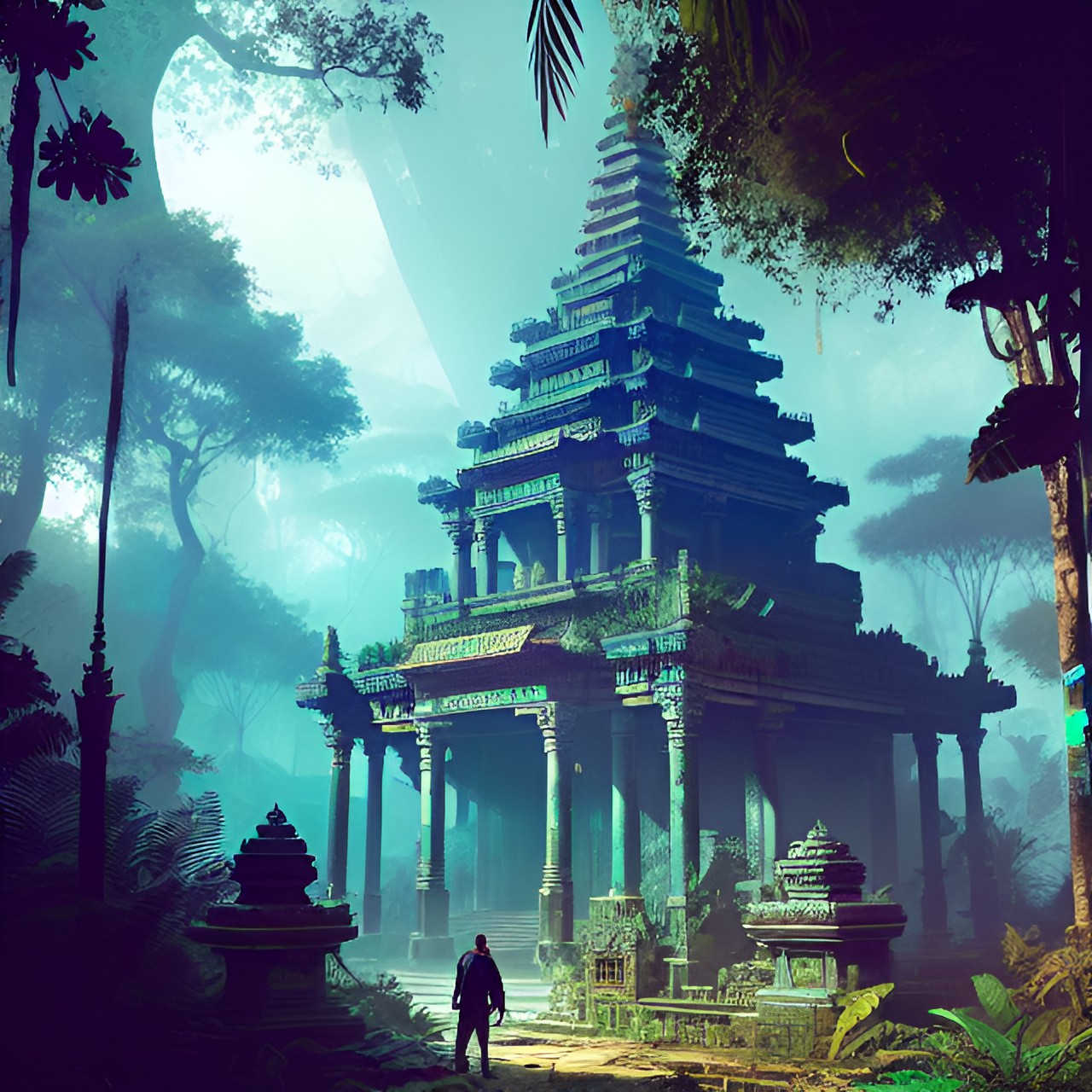 ancient jungle temple preview