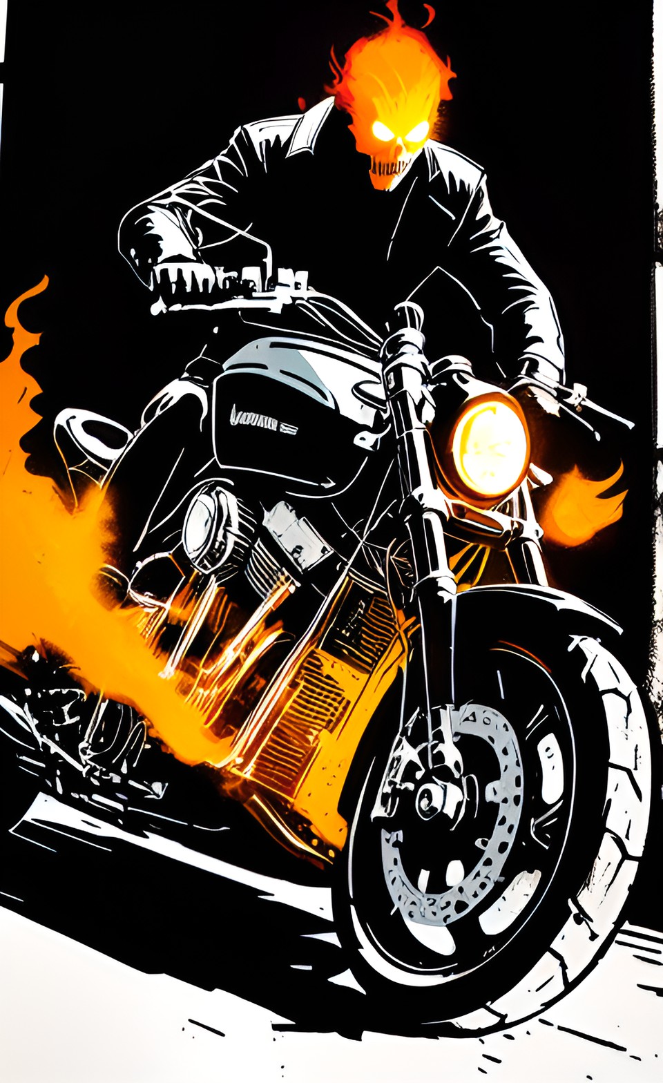 Ghost Rider - ghost rider closeup preview