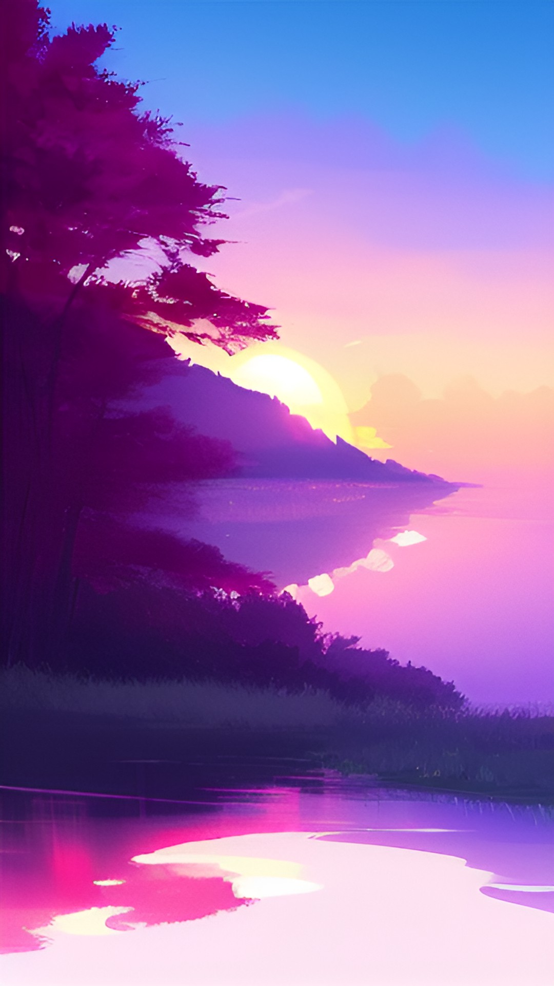 pink sunset preview