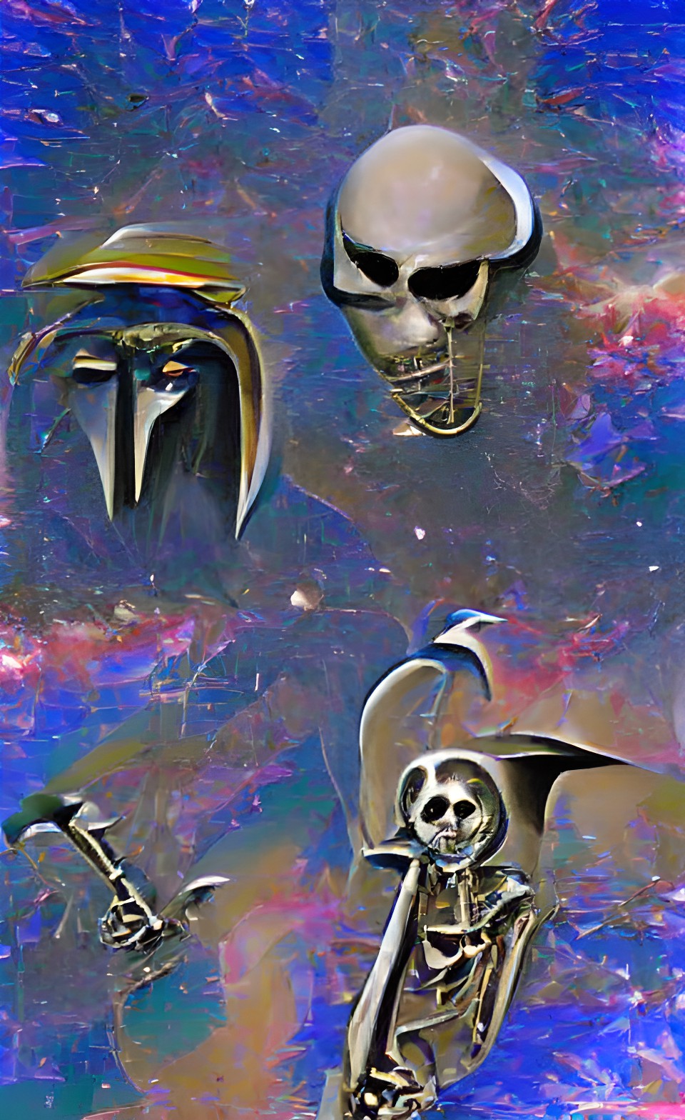 planet saturn, metal lead, grim reaper, father time preview