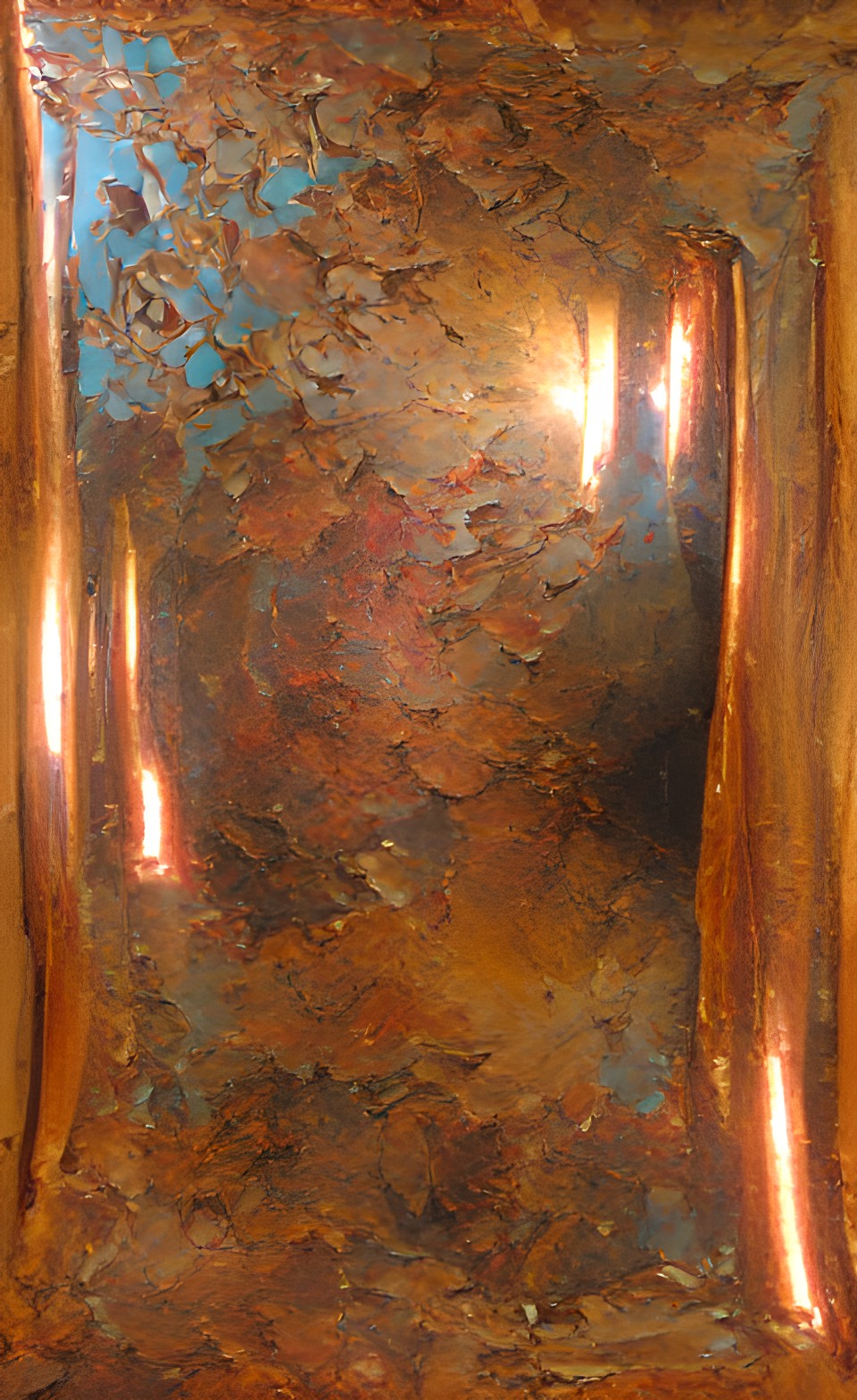 copper mirror preview