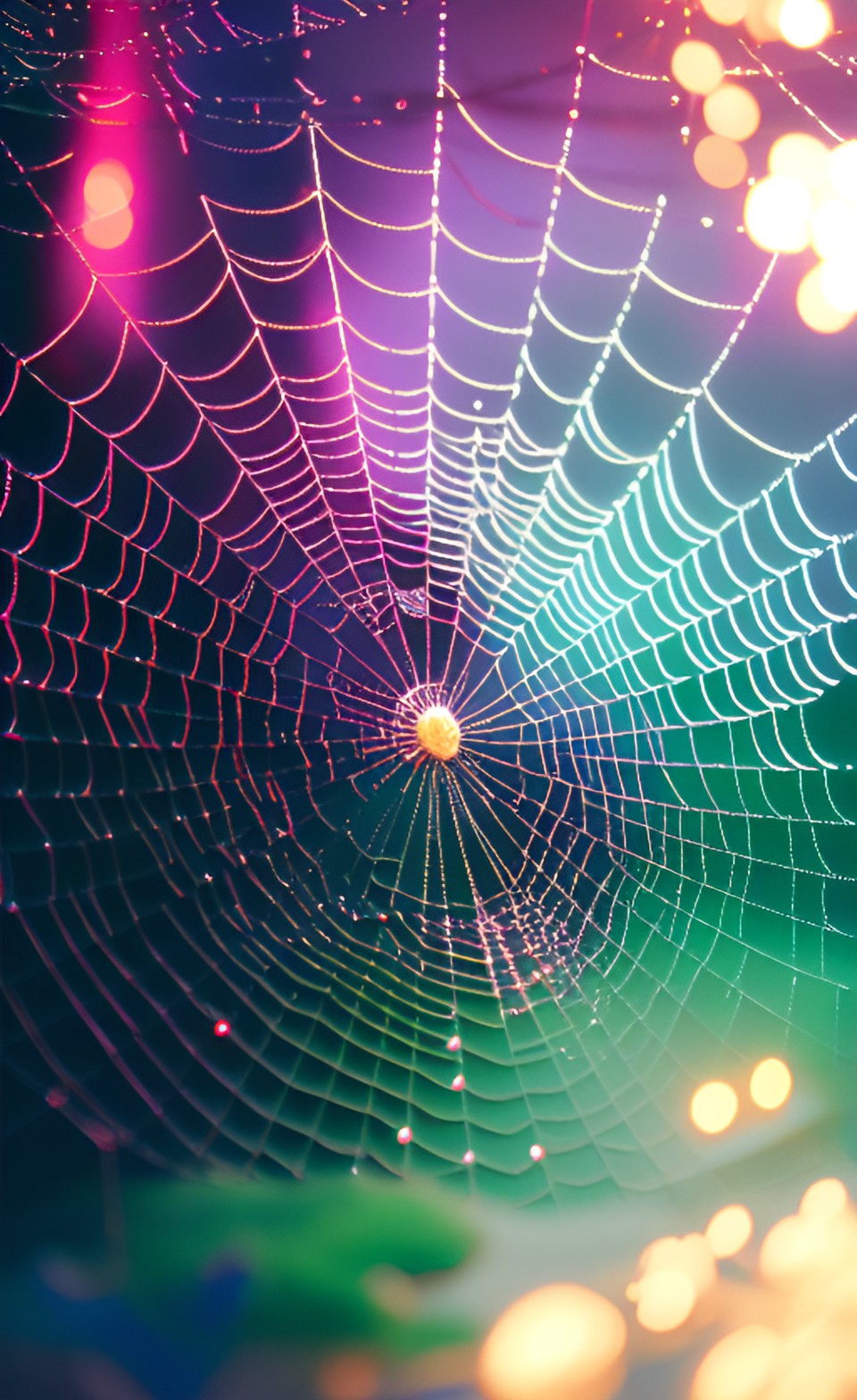 sparkling spider web preview