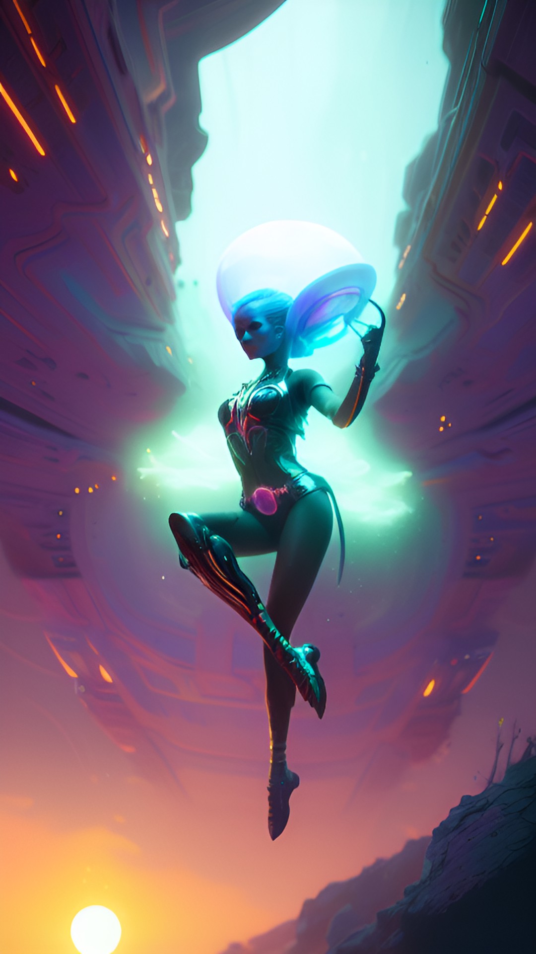 opal alien pinup abduction preview