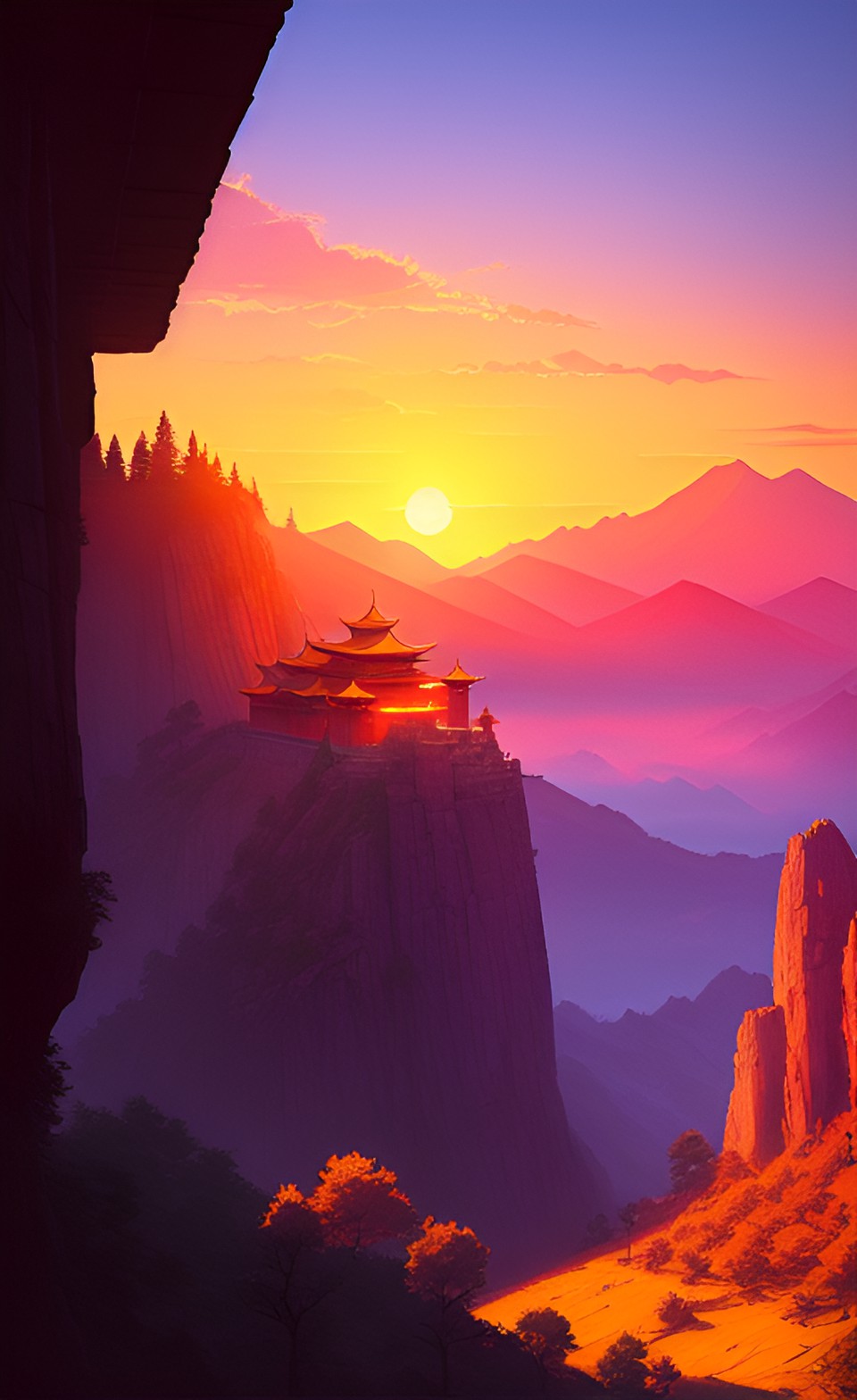 ancient mountain monastery

sunset preview