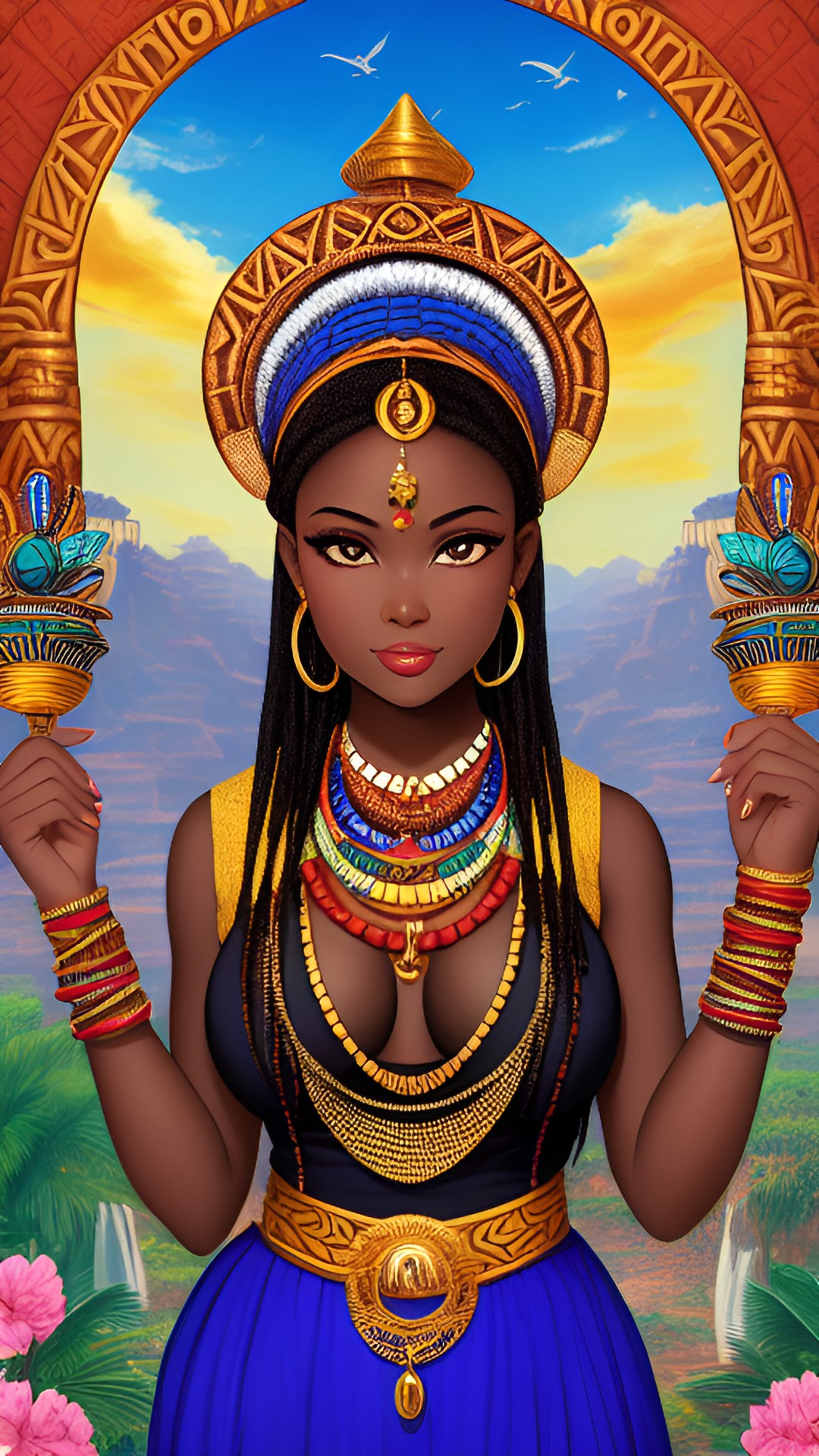 african goddess preview