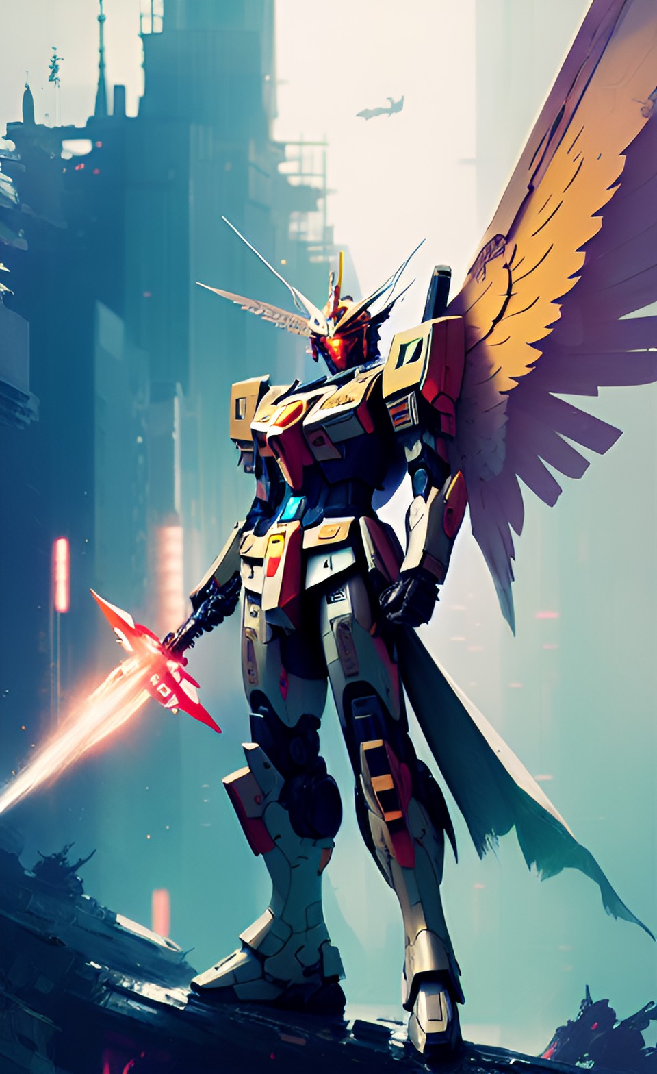 angel gundam preview