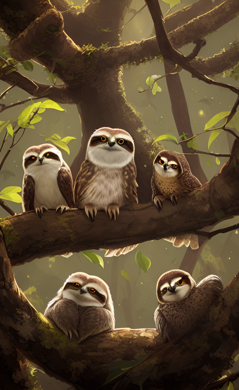 sloth owls preview