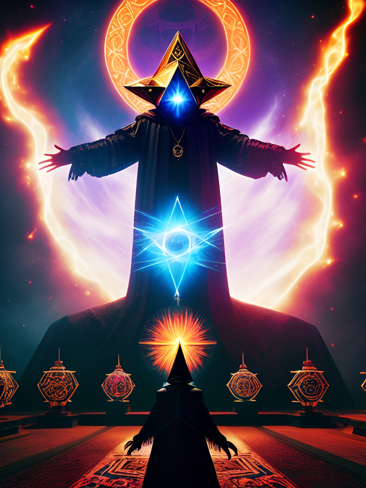 cosmic trigger, the final secret of the illuminati. discordian metatruth hyper sigil, shamanic temple initiation ritual. black sun ignition. occult alien erisian high priest preview