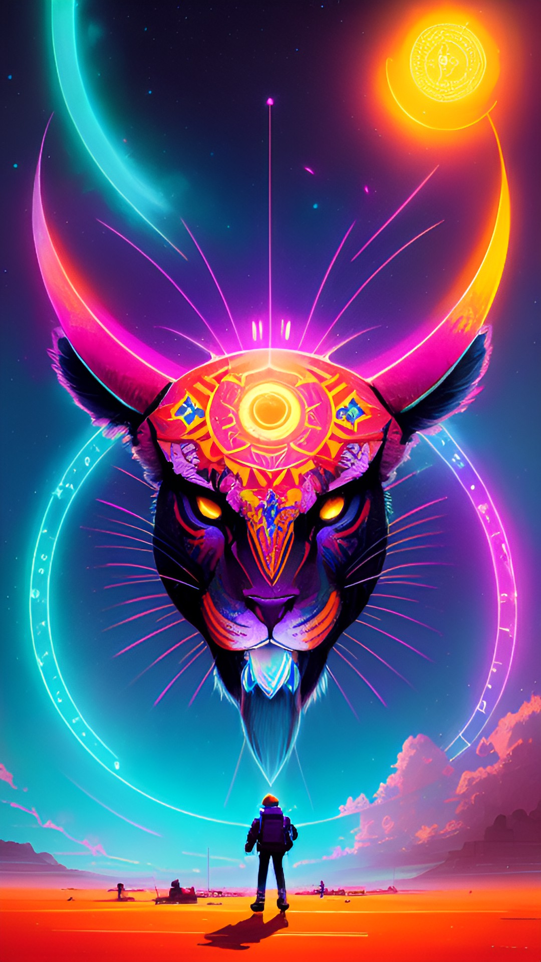 neon astrology preview