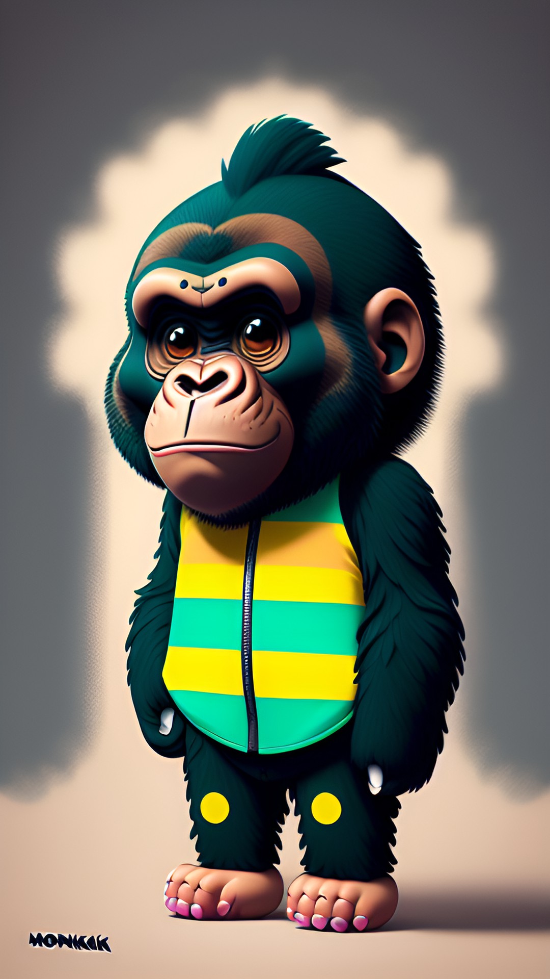 Monki 2 - monki, cartoon, funny, gorilla preview