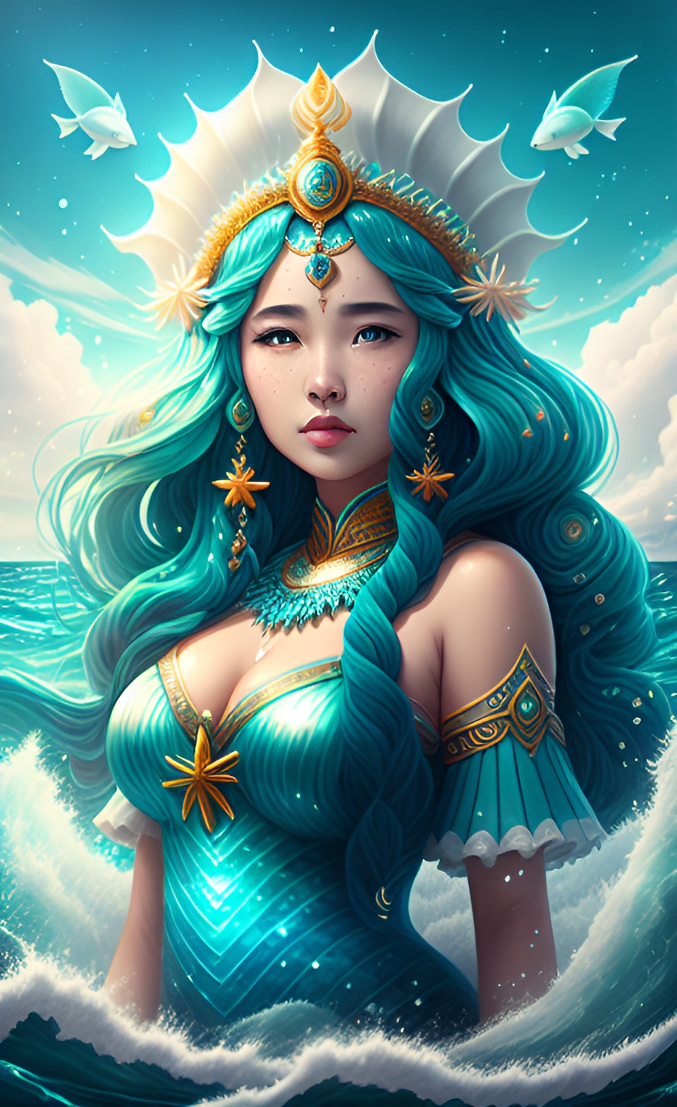 sea goddess preview