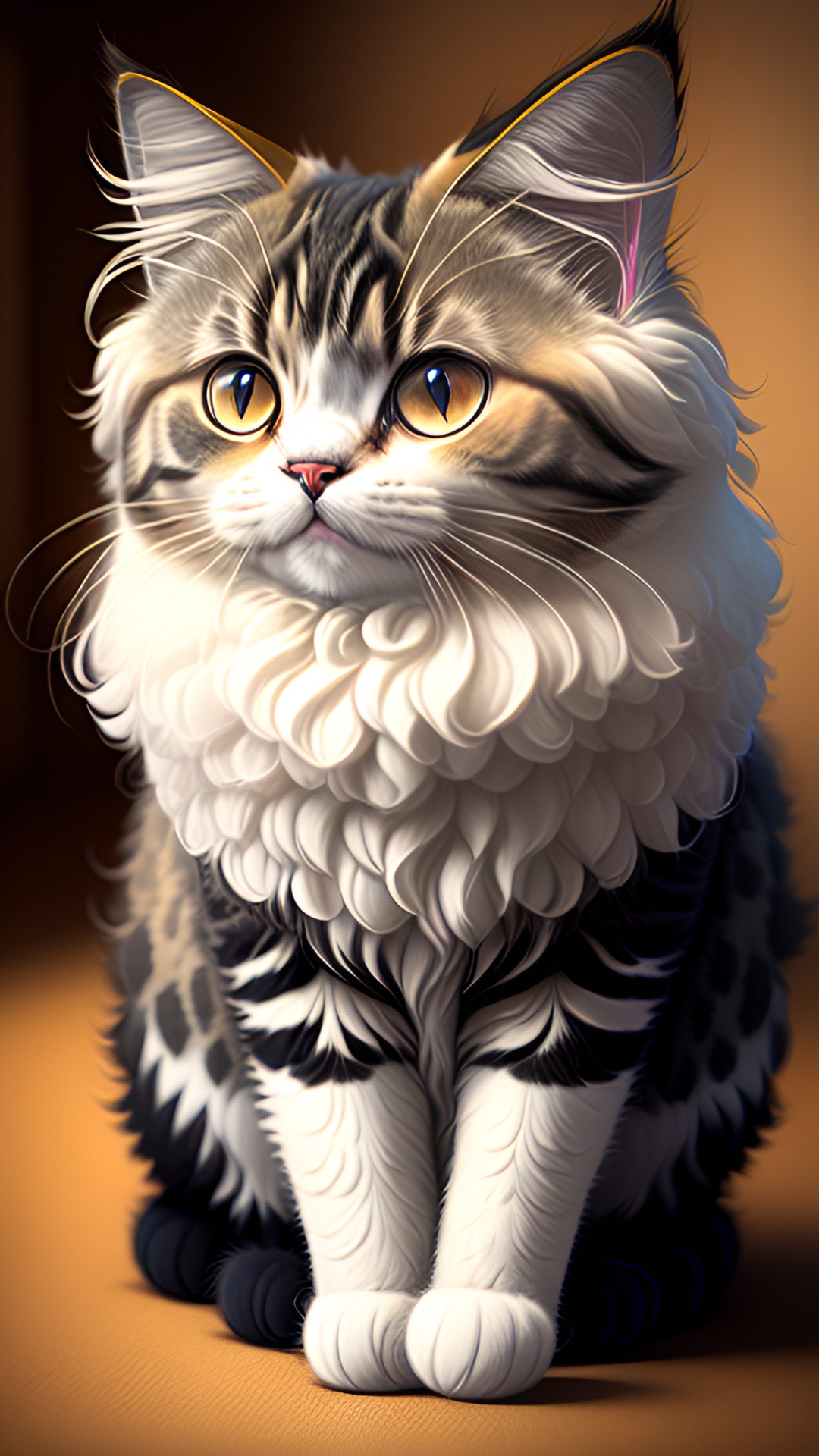 fluffy cat preview