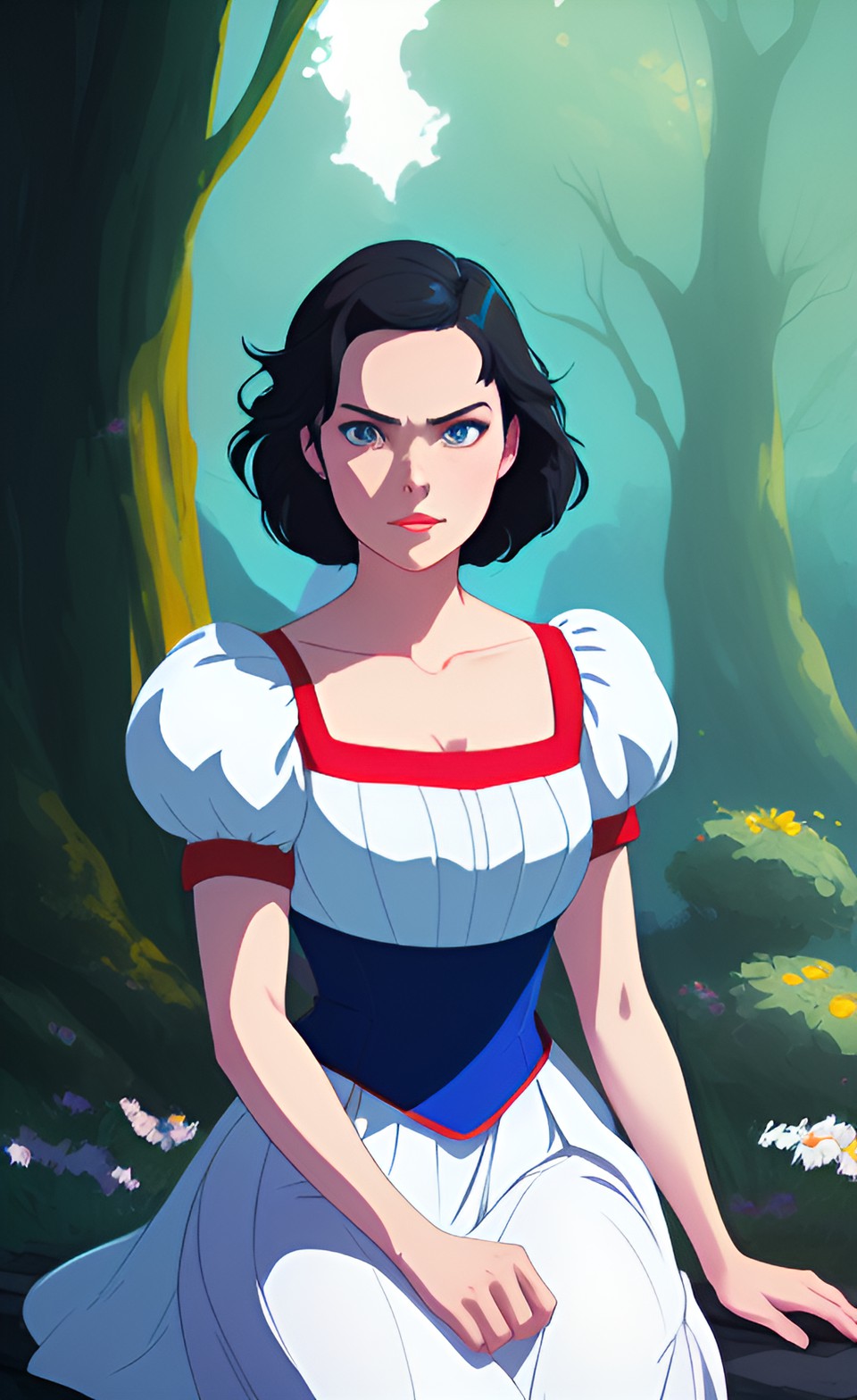 daisy ridley as snow white from disney preview