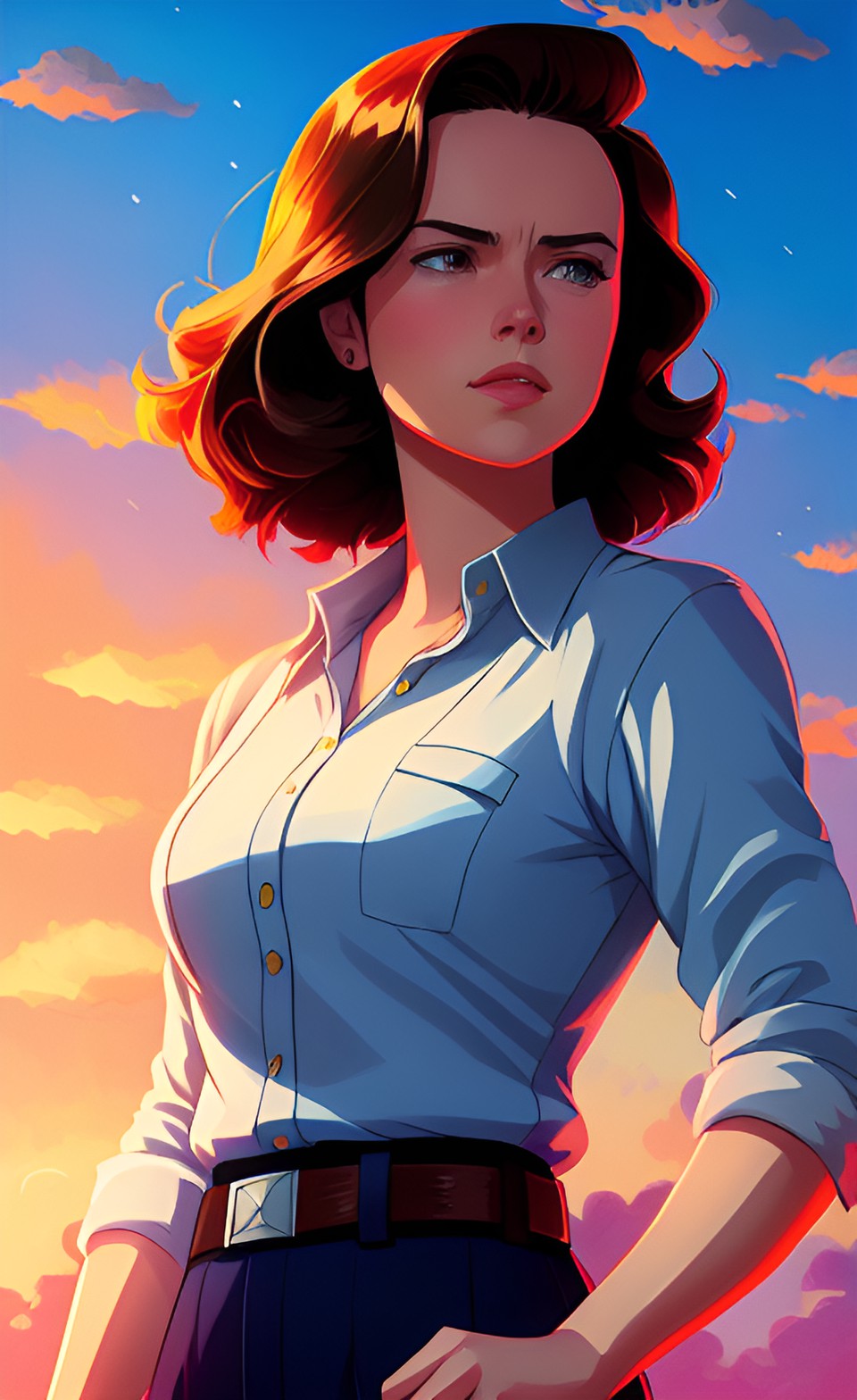 daisy ridley is peggy carter preview