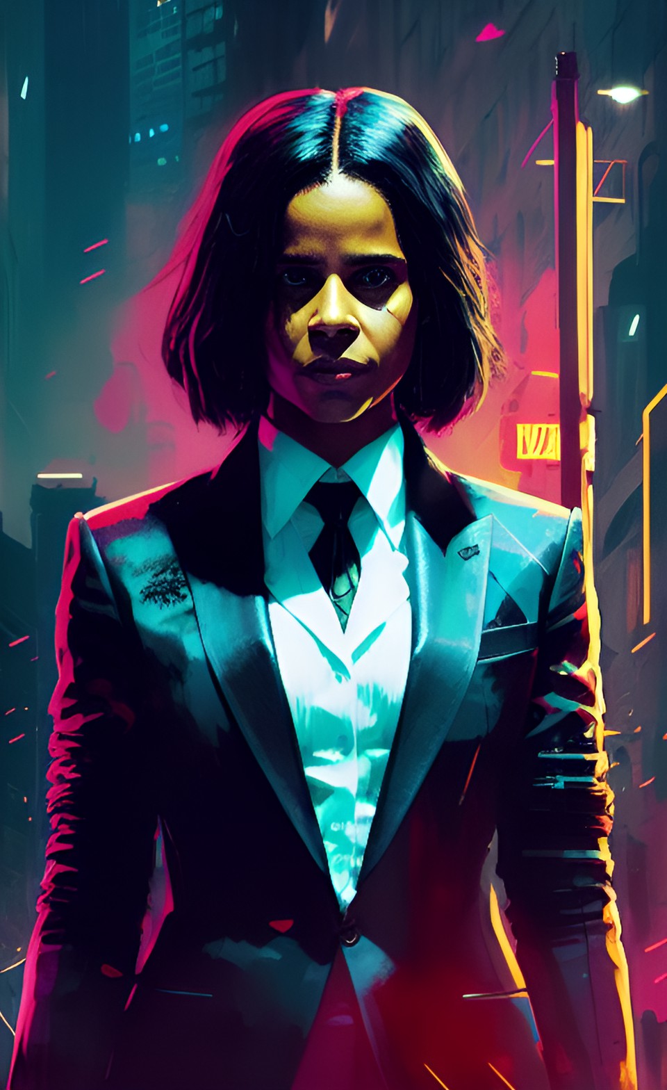 zazie beetz as john wick preview