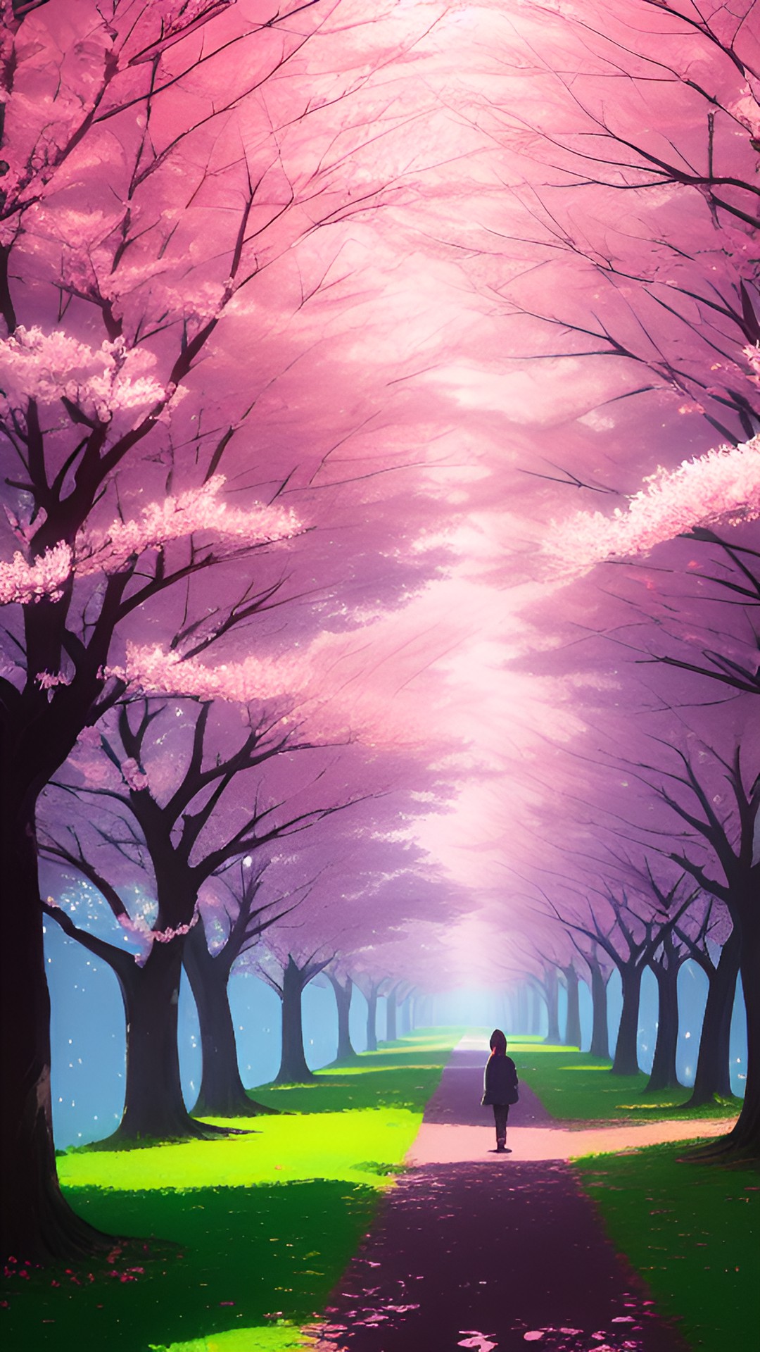 cherry blossom forest preview