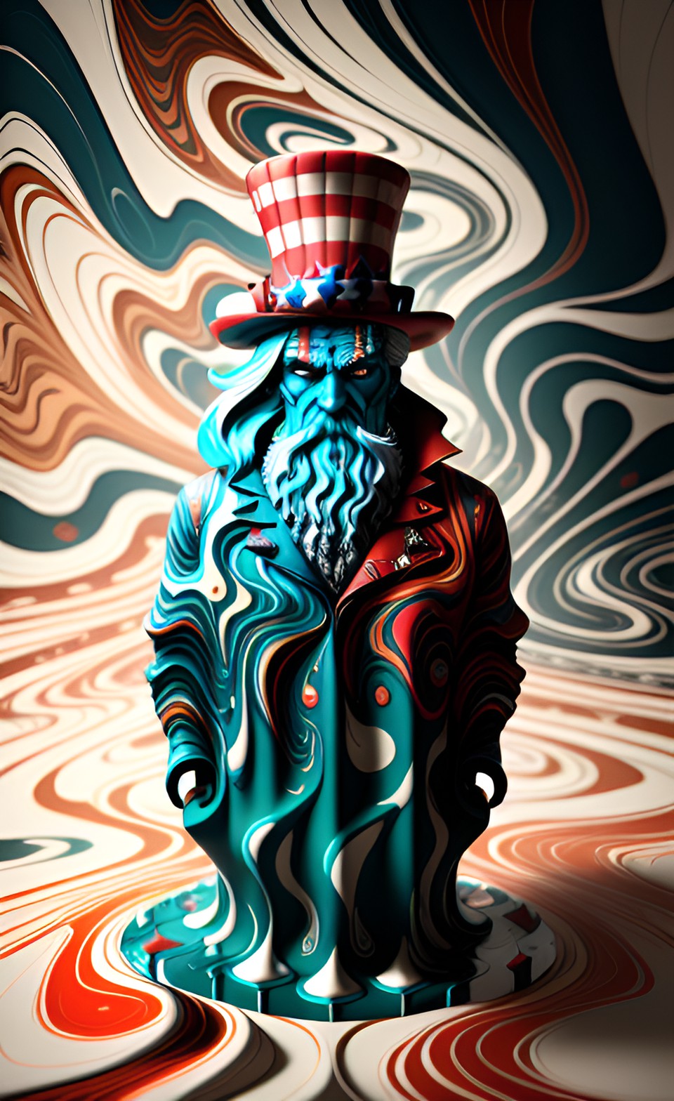 stampunk uncle sam preview