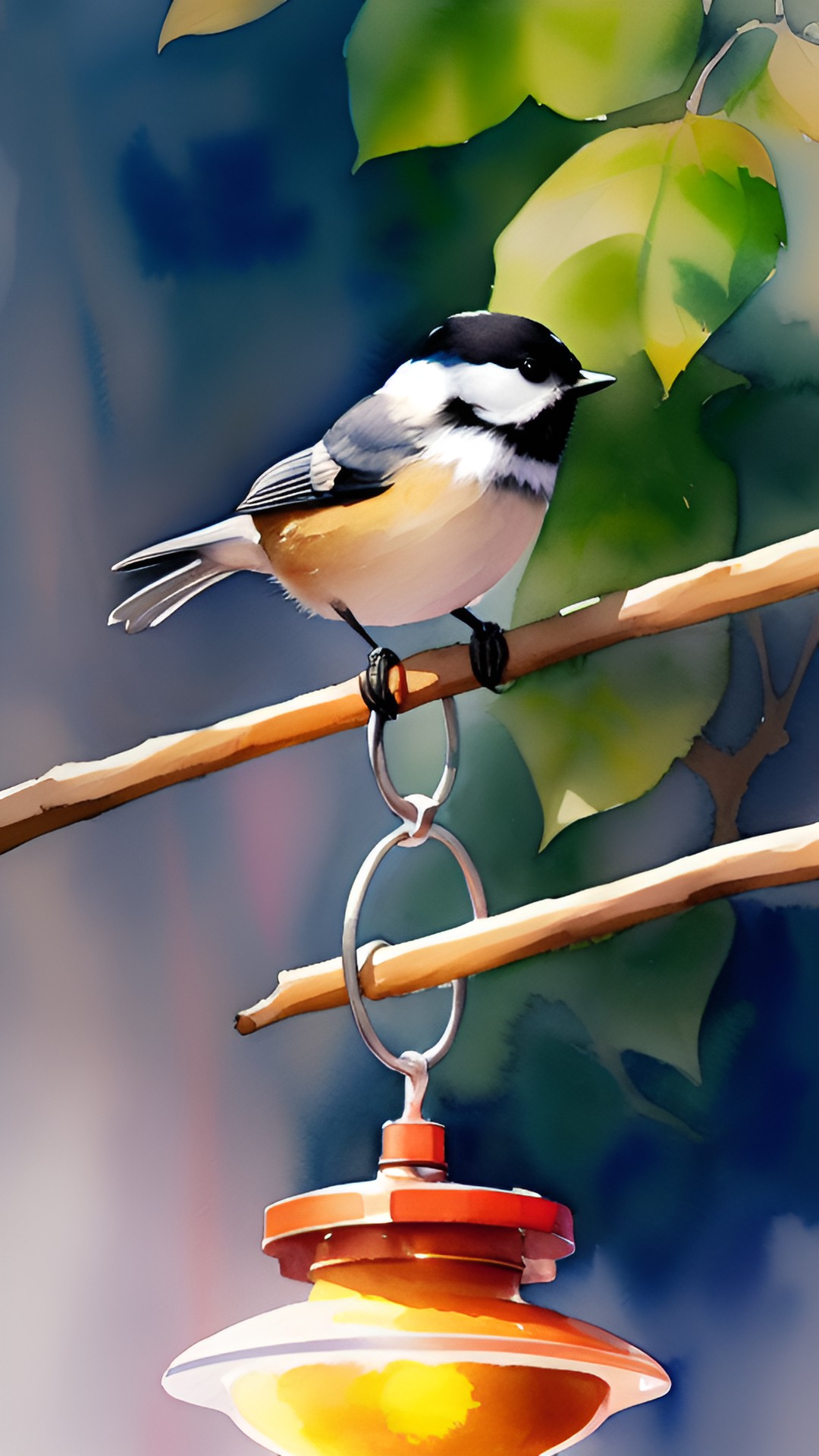 chickadee in the summer preview