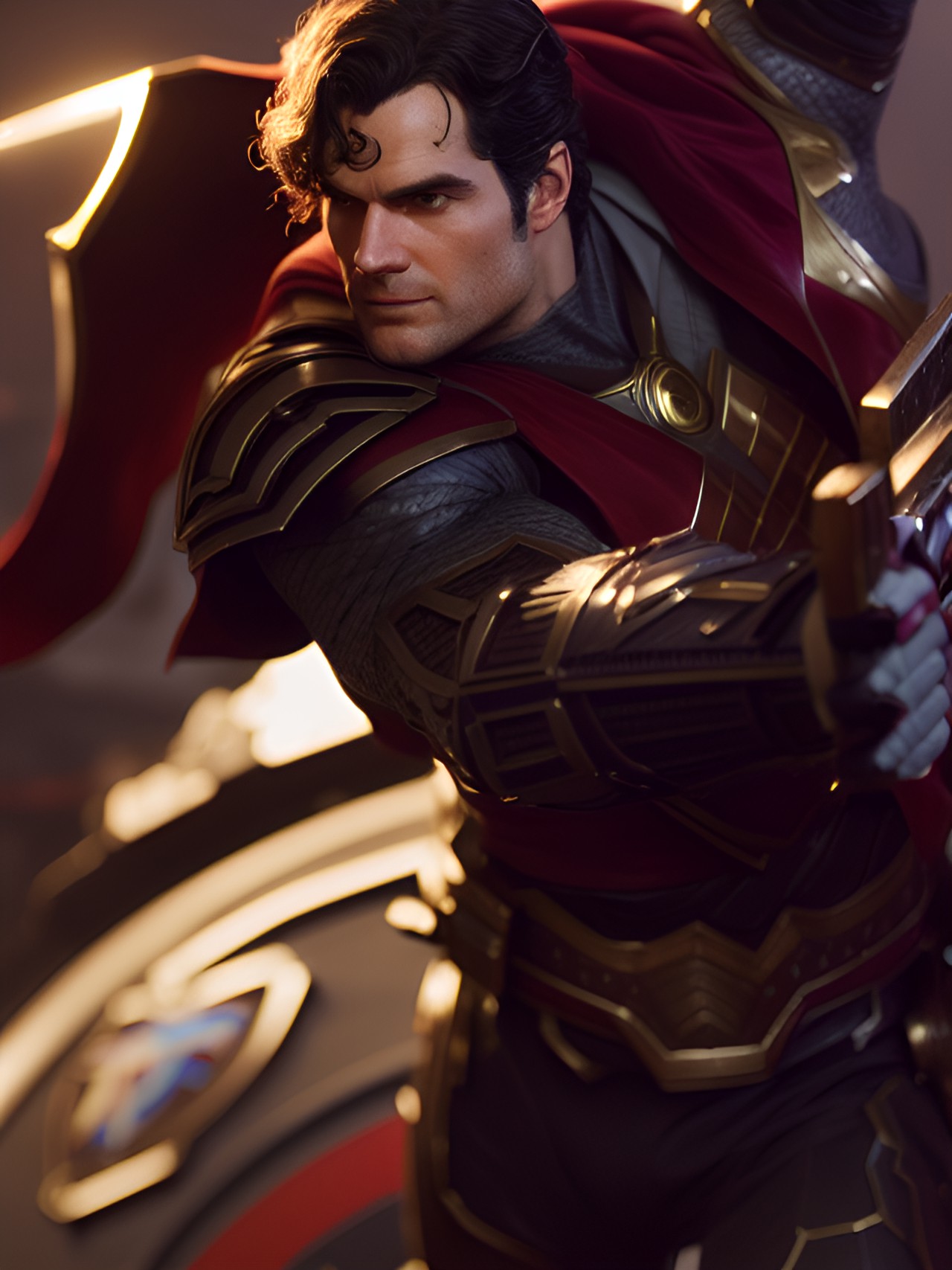 Darius - henry cavill posing as darius from league of legends preview