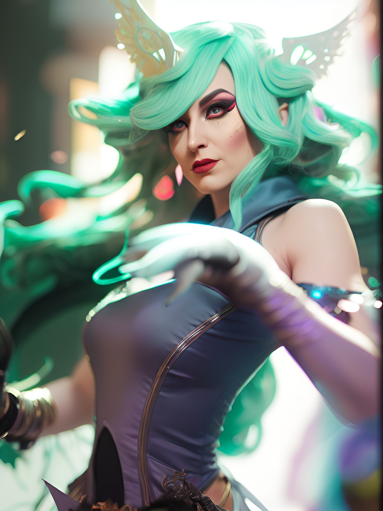 Soraka Drag Queen - drag queen make up preview