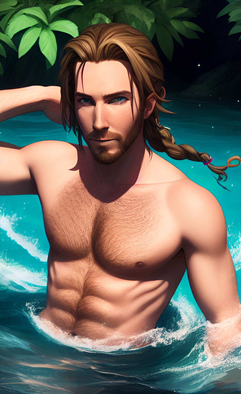 troy baker as a naiad preview