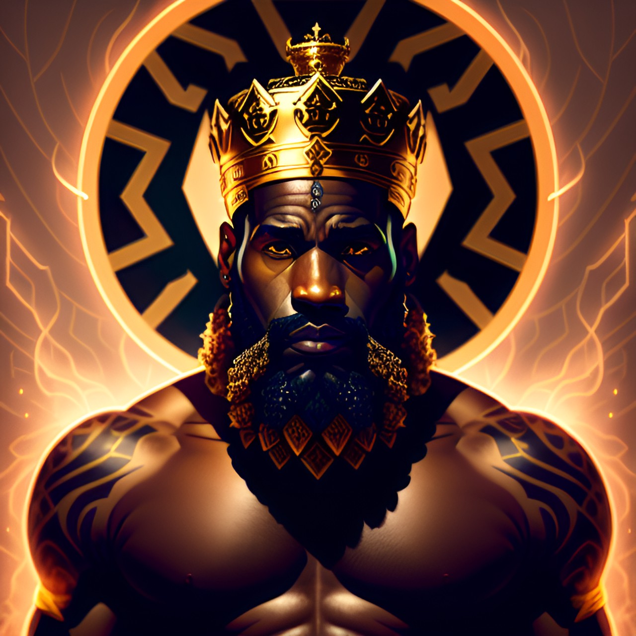 Zeus James - lebron james as king of the gods zeus preview