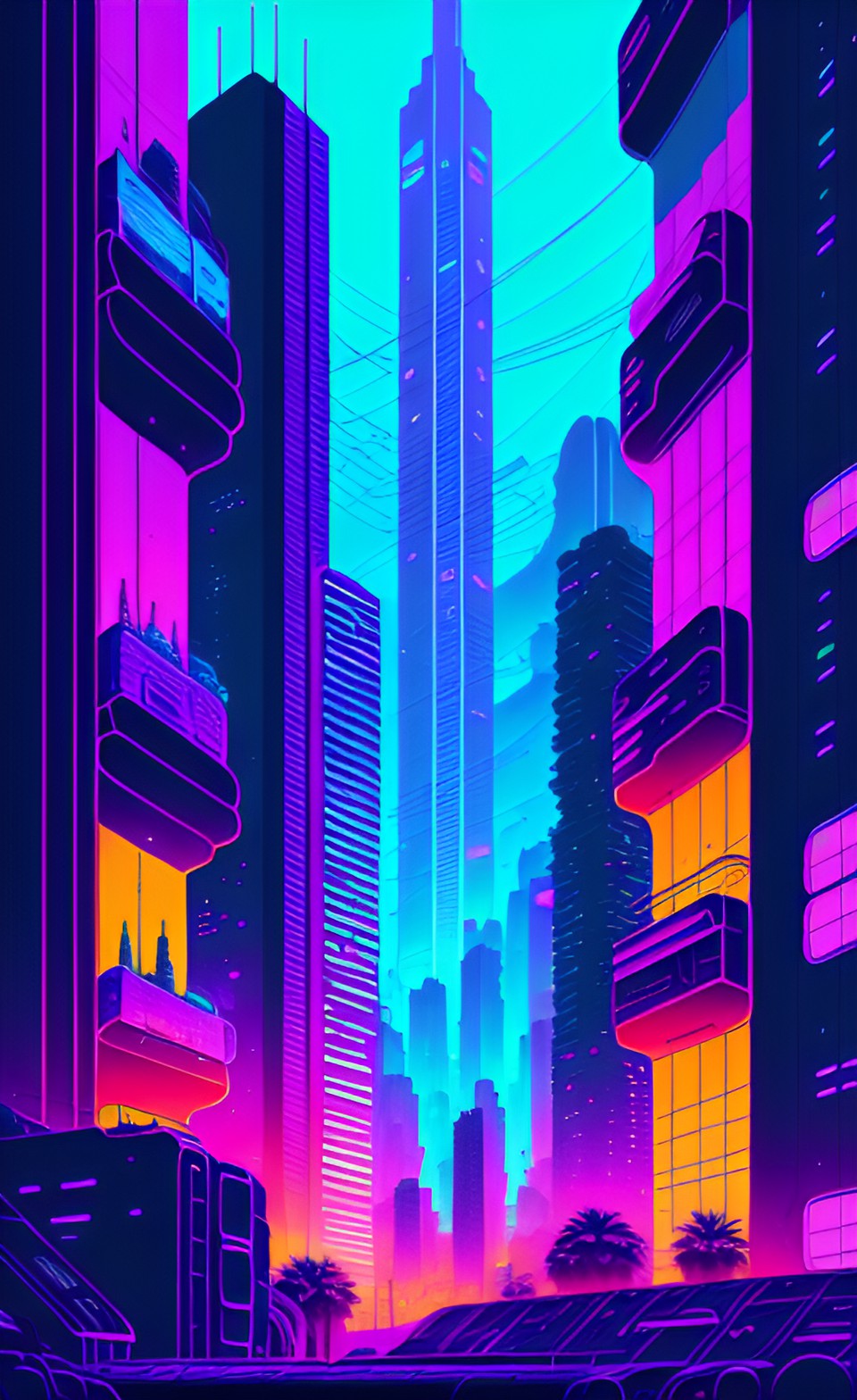 Cyberpunk City - cyberpunk city preview