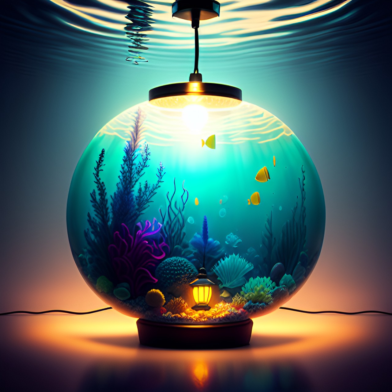 underwater lamp preview