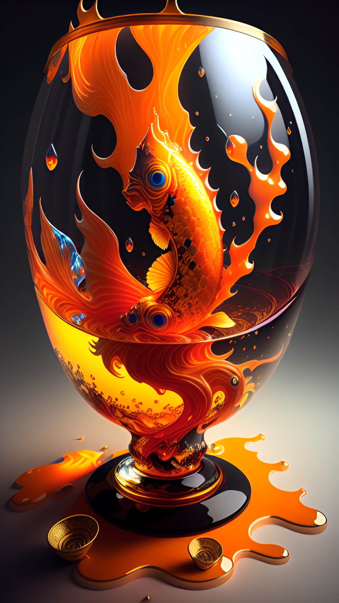 goldfish goblet preview