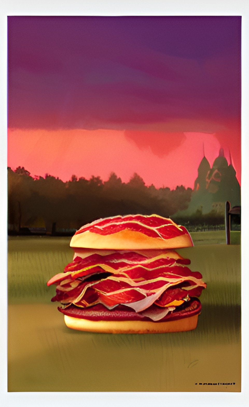 Kira Cravings #16 - bacon cheesebuger preview