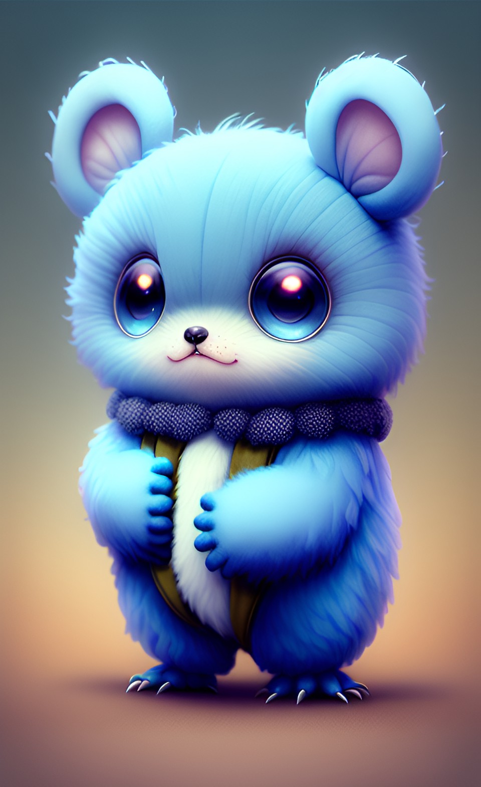 adorable fuzzy cuddly small alien creature preview